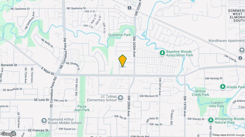 20674 SW Nantucket Ln Map and Location Details