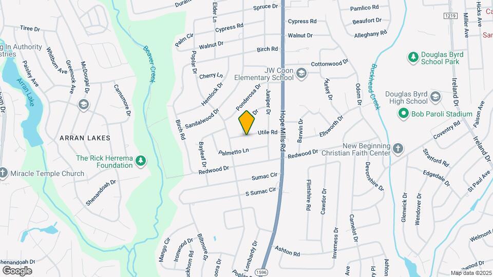 5119 Utile Rd Map and Location Details