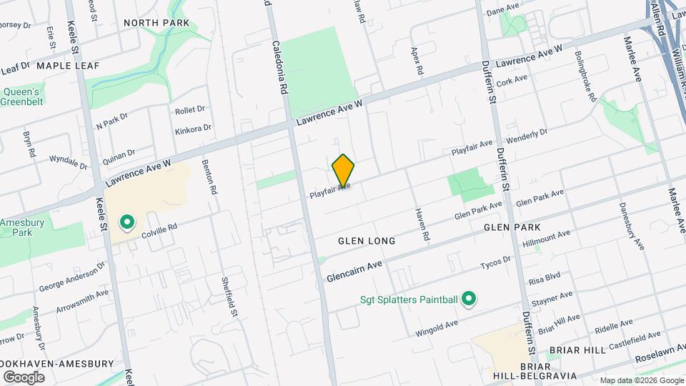 119 Playfair Ave Map and Location Details