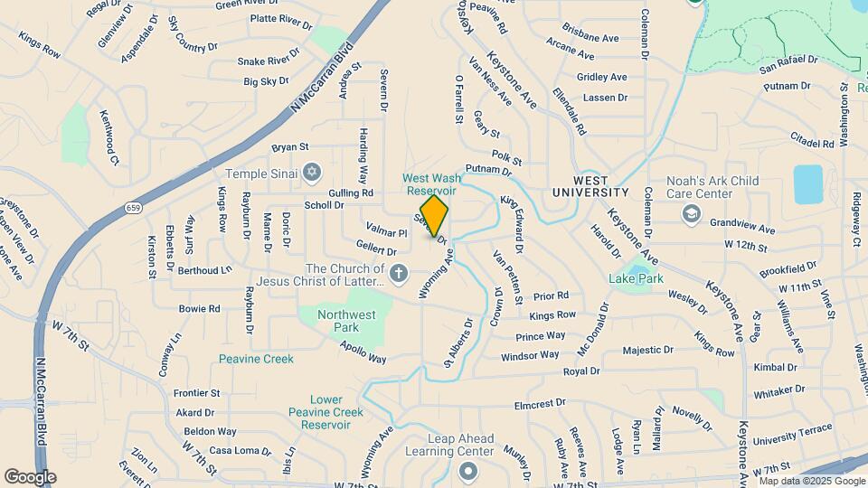 1580 Boyer Ct Map and Location Details
