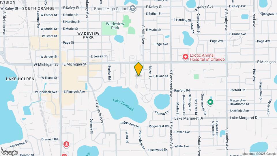 1056 E Michigan St Map and Location Details