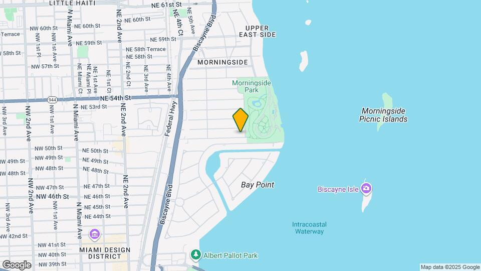 685 NE 50th Terrace Map and Location Details