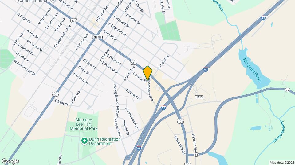 910 E Divine St Map and Location Details