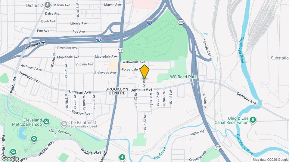 2124 Fern Ct Map and Location Details