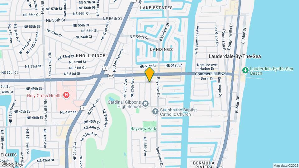 2828 NE 49th St Map and Location Details