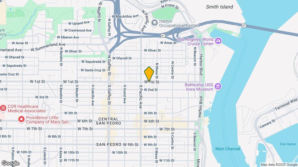 451 W 1st St Mapa y Detalles de la Ubicación