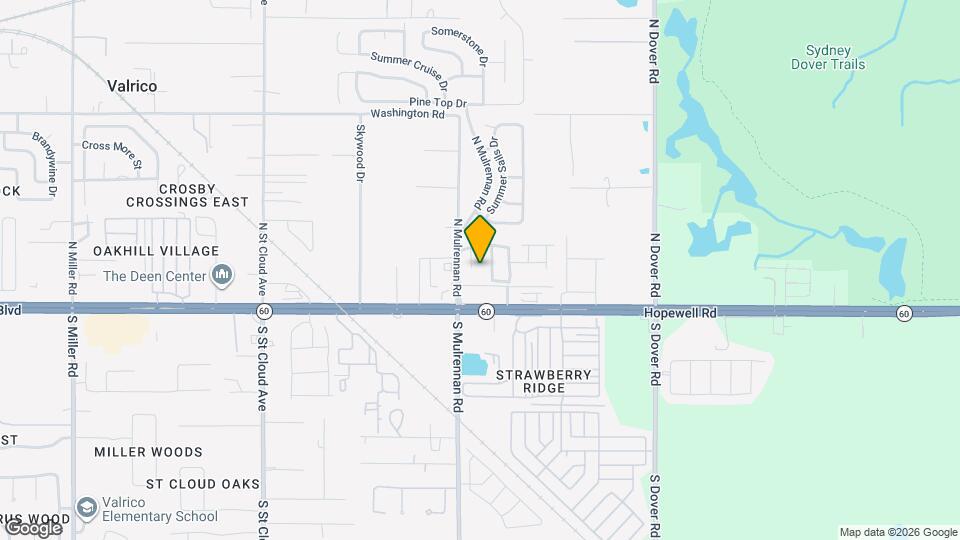 201 Drawbridge Ln Map and Location Details