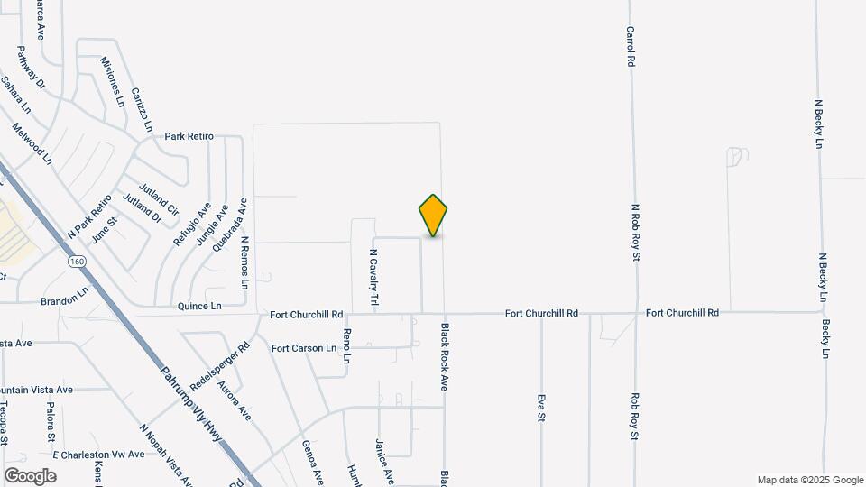 6181 Meadow Creek Ln Map and Location Details