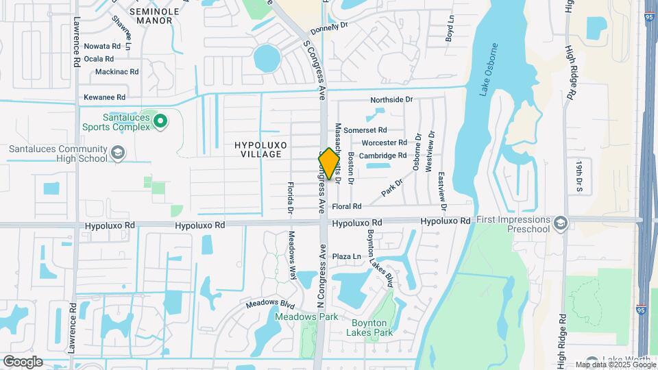 6858 S Congress Ave Map and Location Details