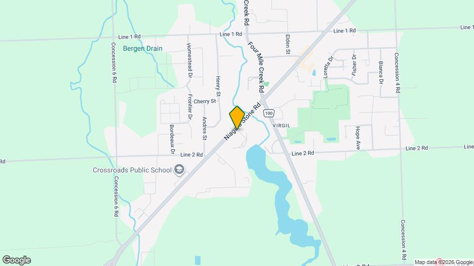 1439 Niagara Stone Rd Map and Location Details