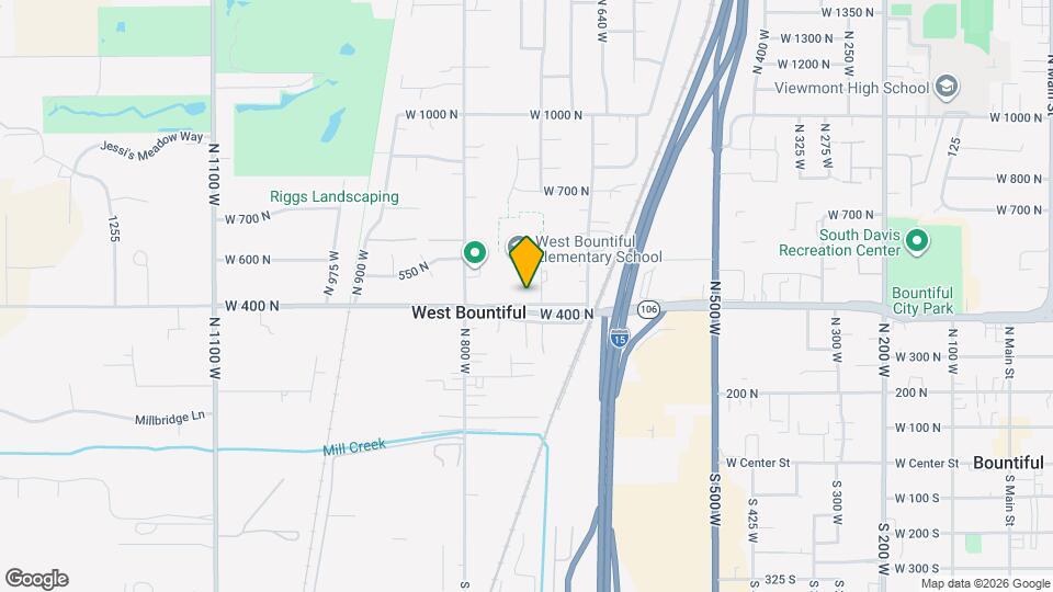 722 W 400 N, Unit Unit 1 Map and Location Details