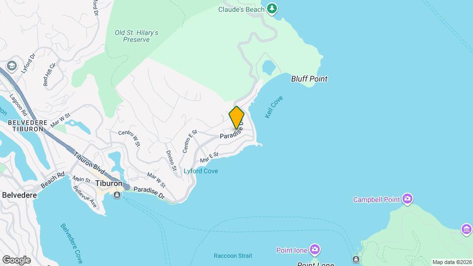 2379 Paradise Dr Mapa y Detalles de la Ubicación