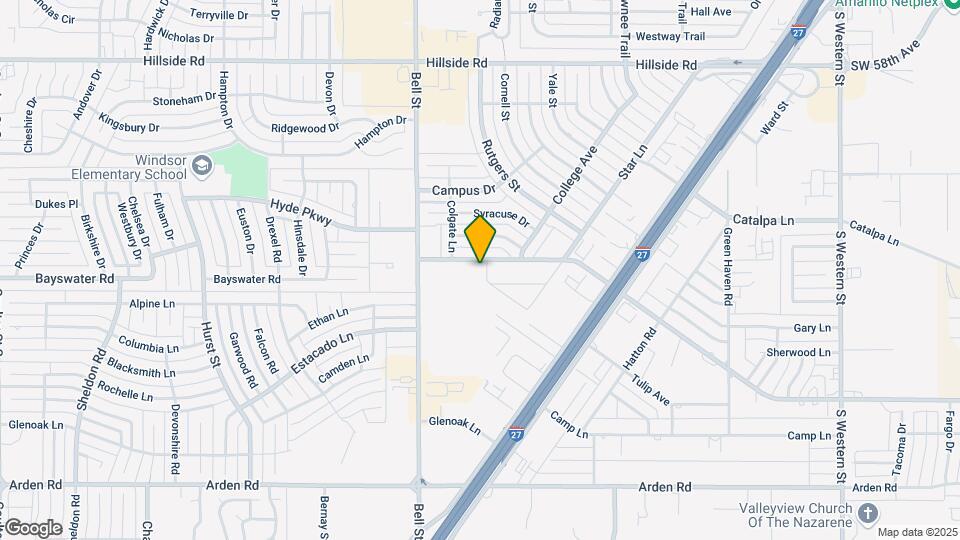 6644 Pepperdine Dr Map and Location Details
