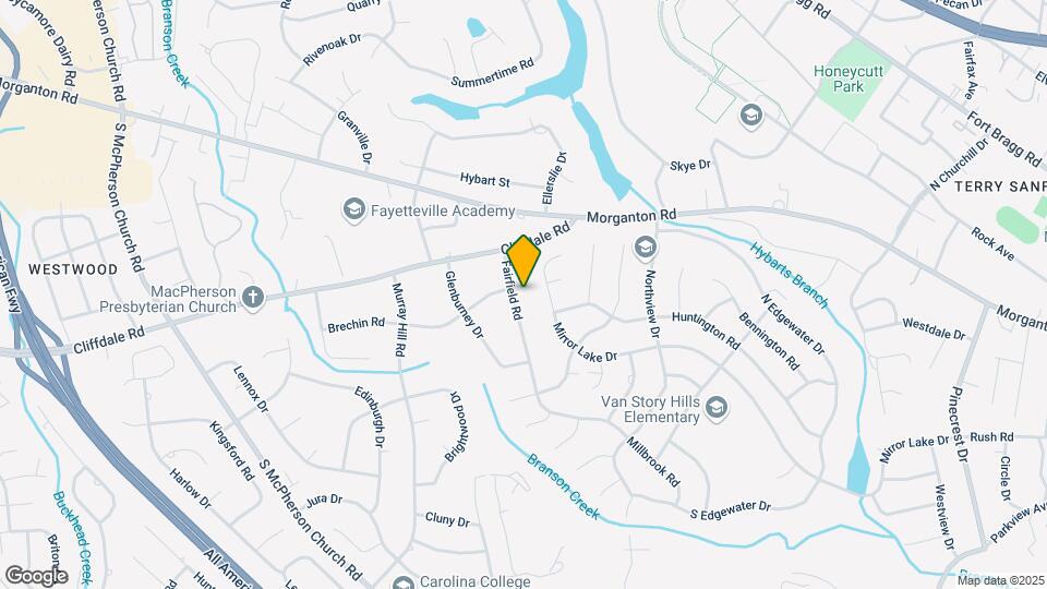 301 Fairfield Rd Map and Location Details