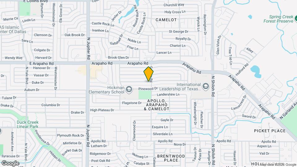 3129 Pinewood Dr Map and Location Details