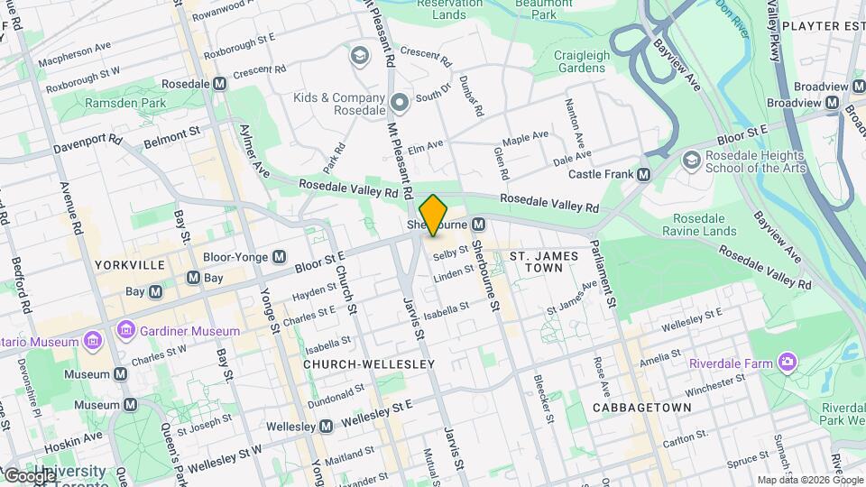 77 Huntley St Map and Location Details