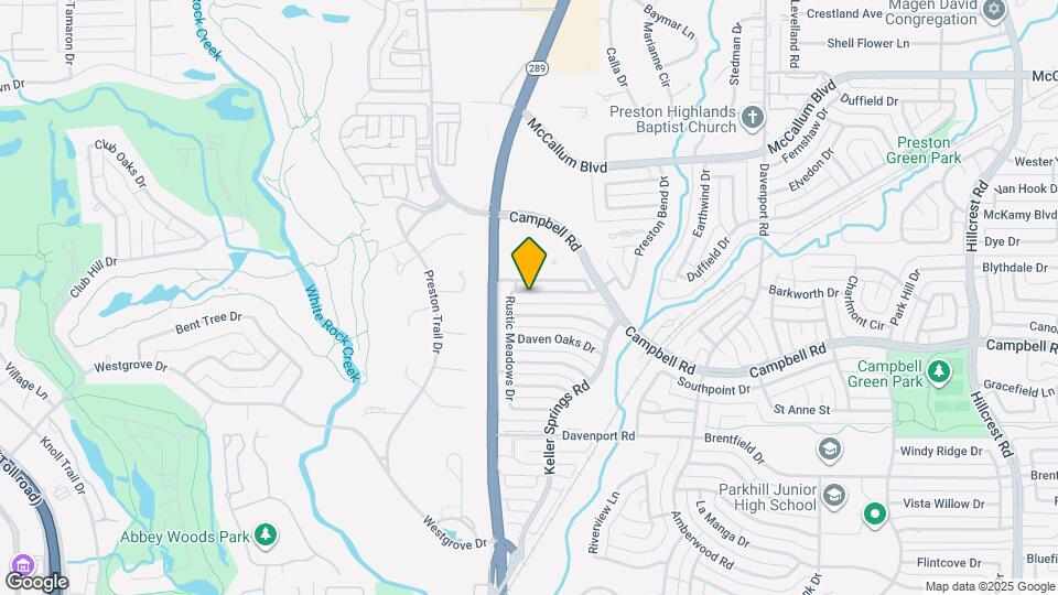 6006 Gentle Knoll Ln Map and Location Details