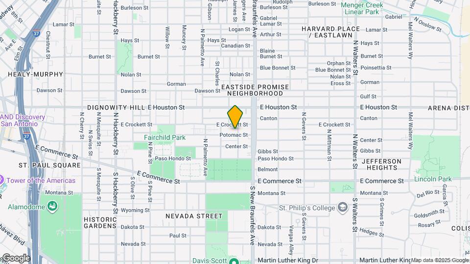 631 Potomac St Map and Location Details