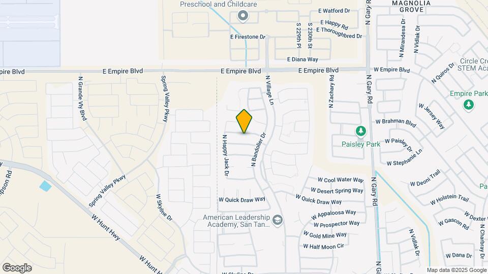 2511 W Sunset Way Map and Location Details