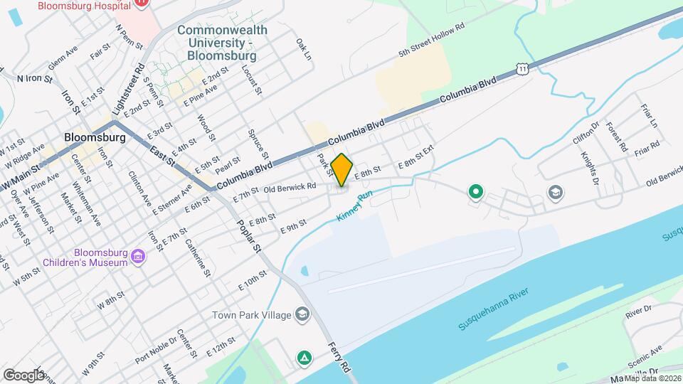 745 Naylor Ave Map and Location Details