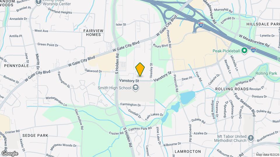 Ashbrook Pointe Apartments Map and Location Details