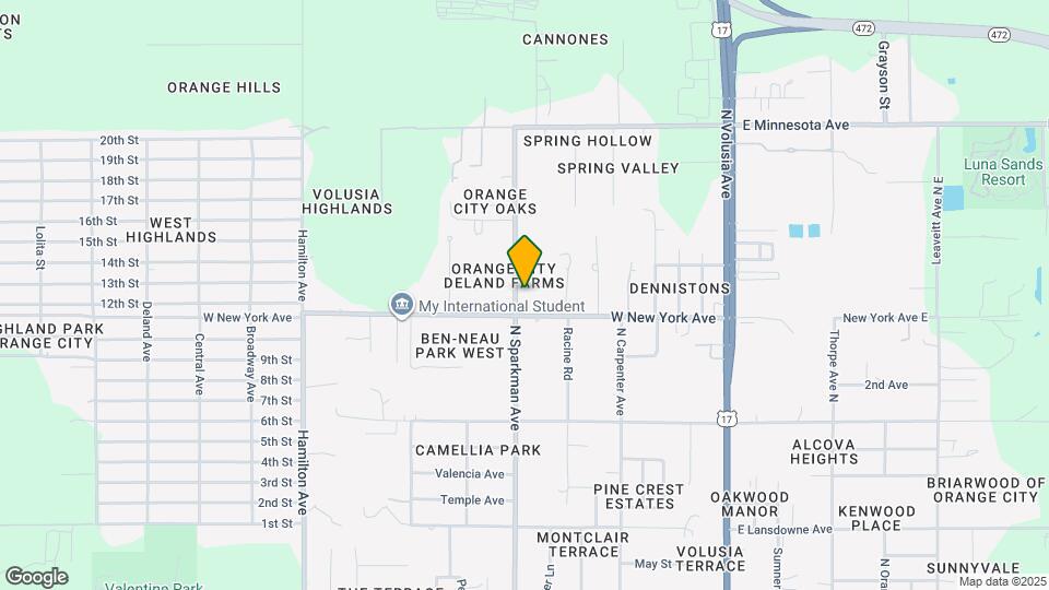 1750 N Sparkman Ave Map and Location Details