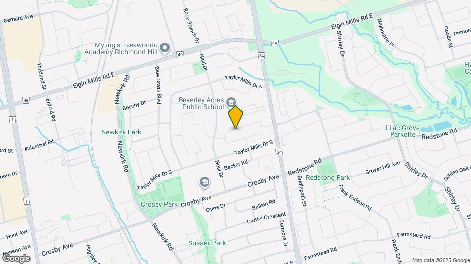 516 Lynett Crescent Map and Location Details