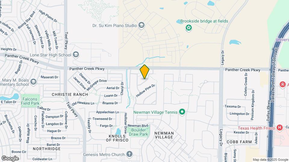 3516 Rustic Oak Dr Map and Location Details