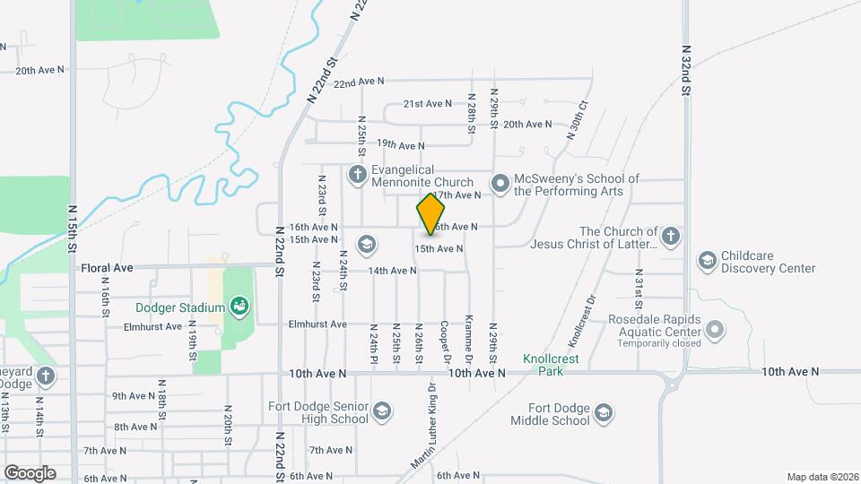 2620 15th Ave N Map and Location Details