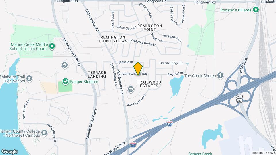 936 Rose Crystal Way Map and Location Details