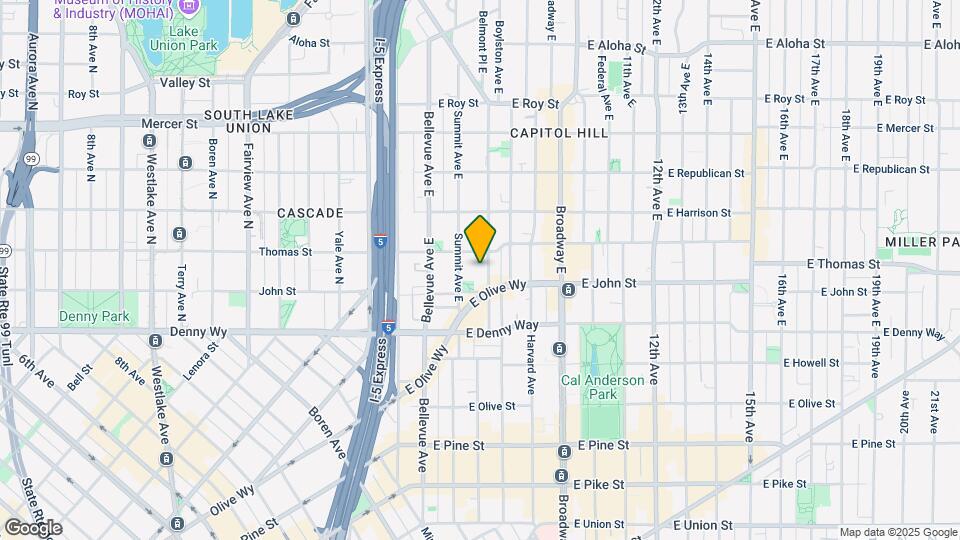 219 Belmont Ave E Mapa y Detalles de la Ubicación