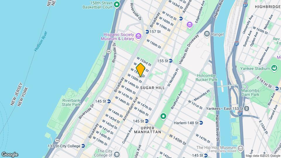 507 W 150th St Map and Location Details
