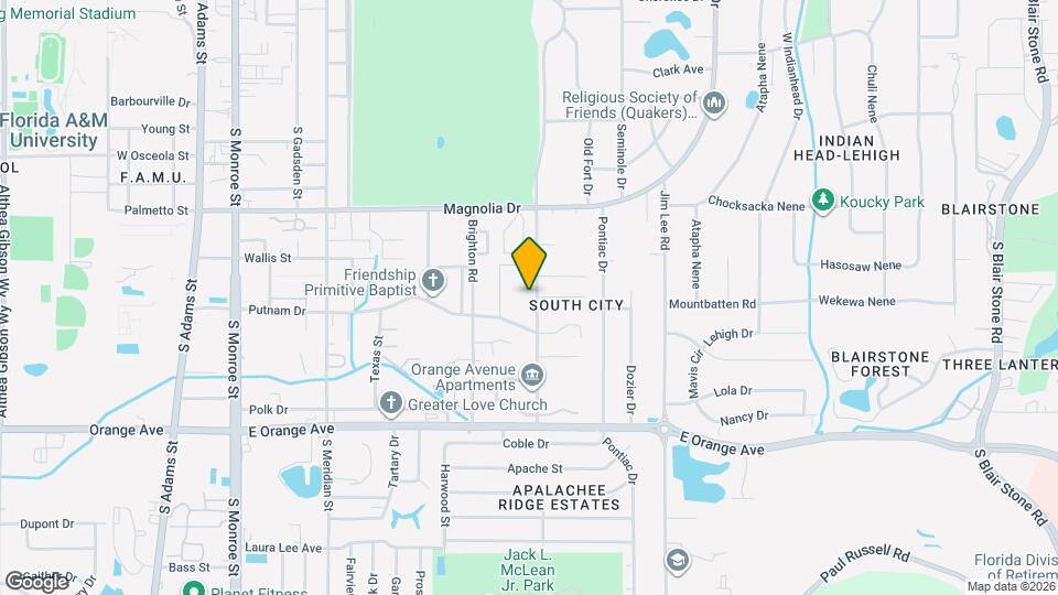 2406 Country Club Dr Map and Location Details