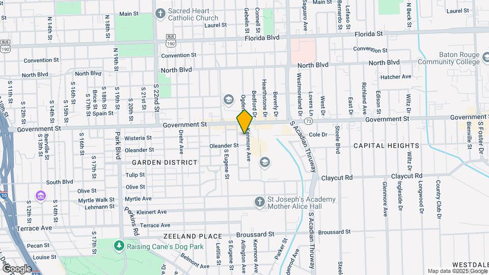 622 Kenmore Ave Map and Location Details