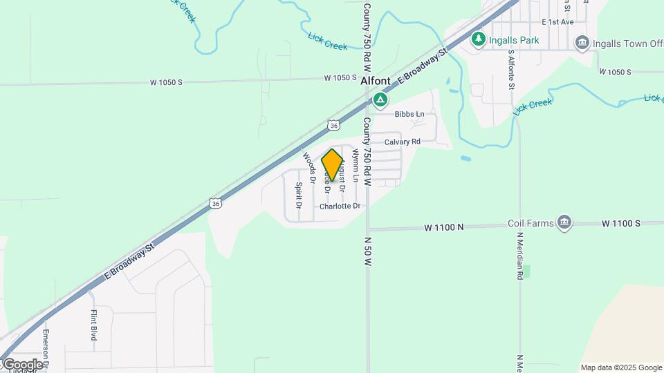 10856 Grace Dr Map and Location Details