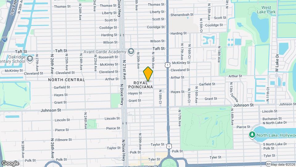 1923 Garfield St Mapa y Detalles de la Ubicación