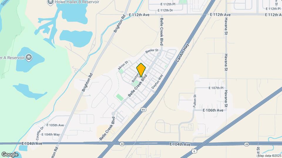 10773 Belle Creek Blvd Map and Location Details