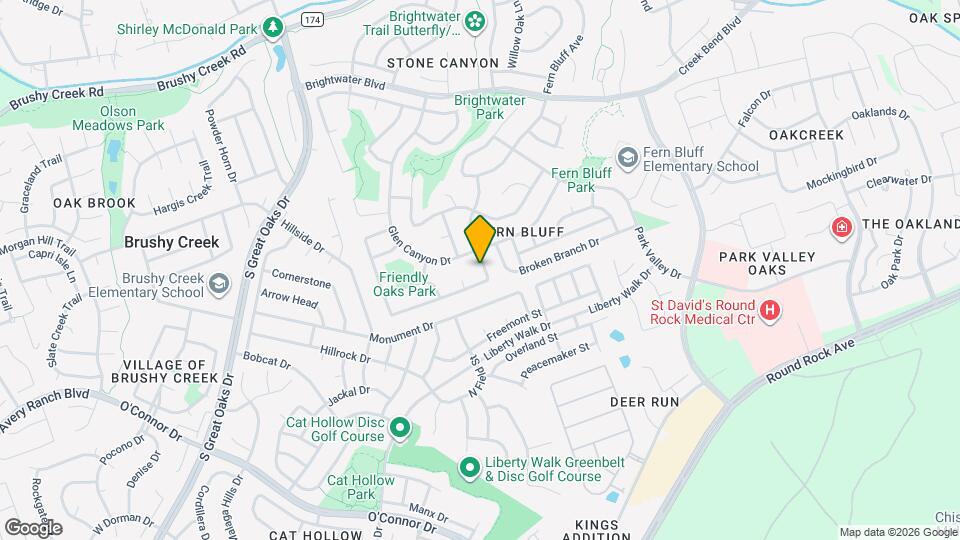 17504 Klamath Falls Dr Map and Location Details