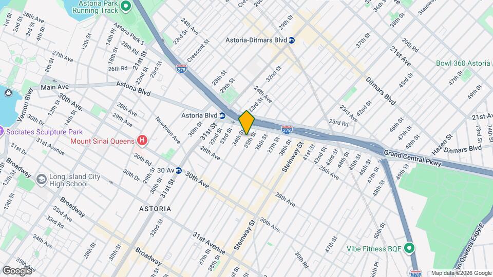 2532 35th St Map and Location Details
