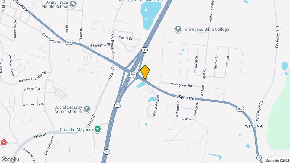 1423 Spring Pointe Ln Map and Location Details