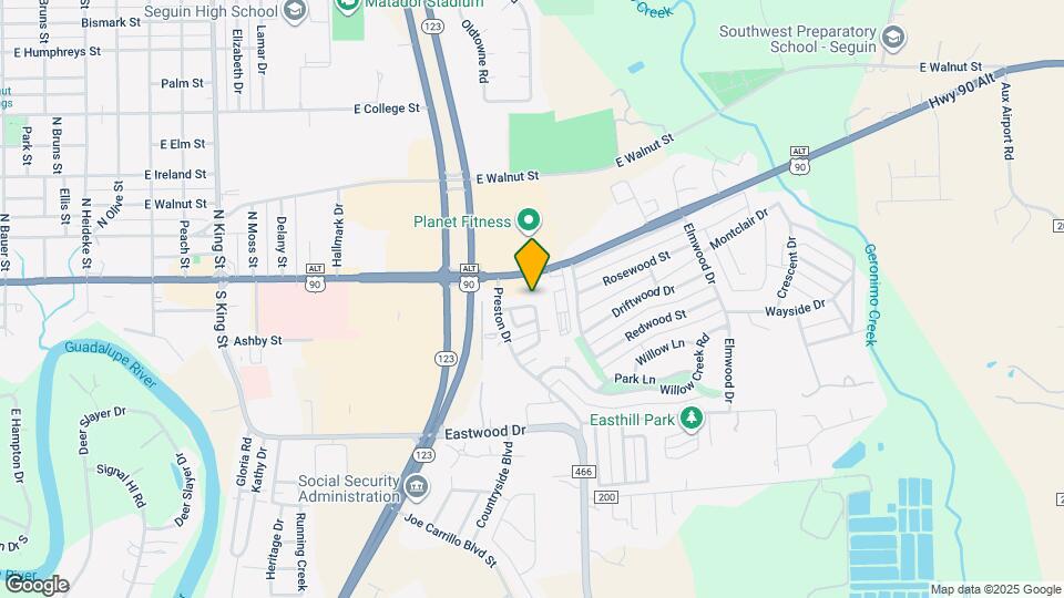 1530 Eastridge Pkwy Map and Location Details