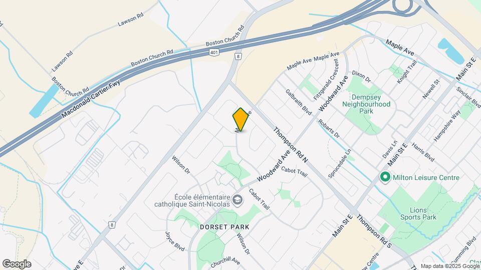 890 Maple Ave Map and Location Details