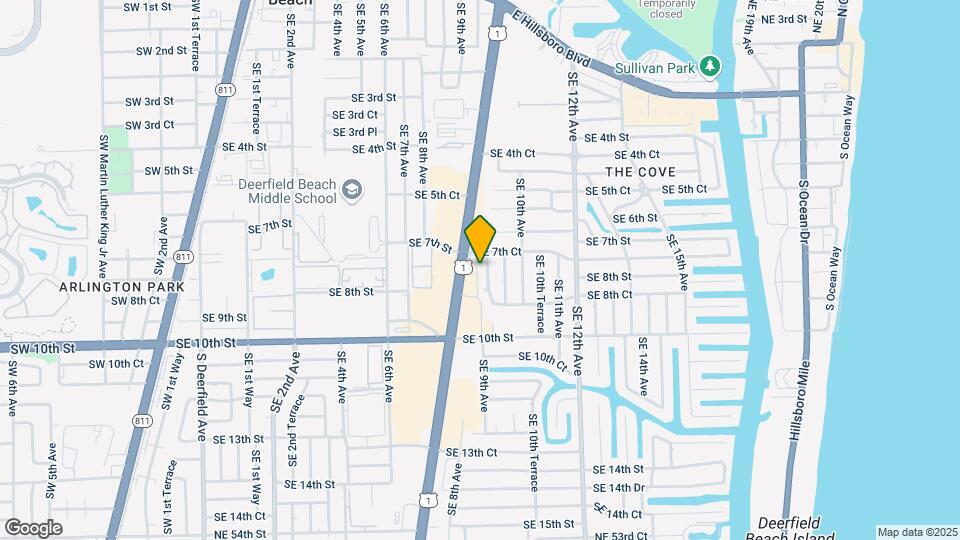 739 SE 9th Ave Mapa y Detalles de la Ubicación