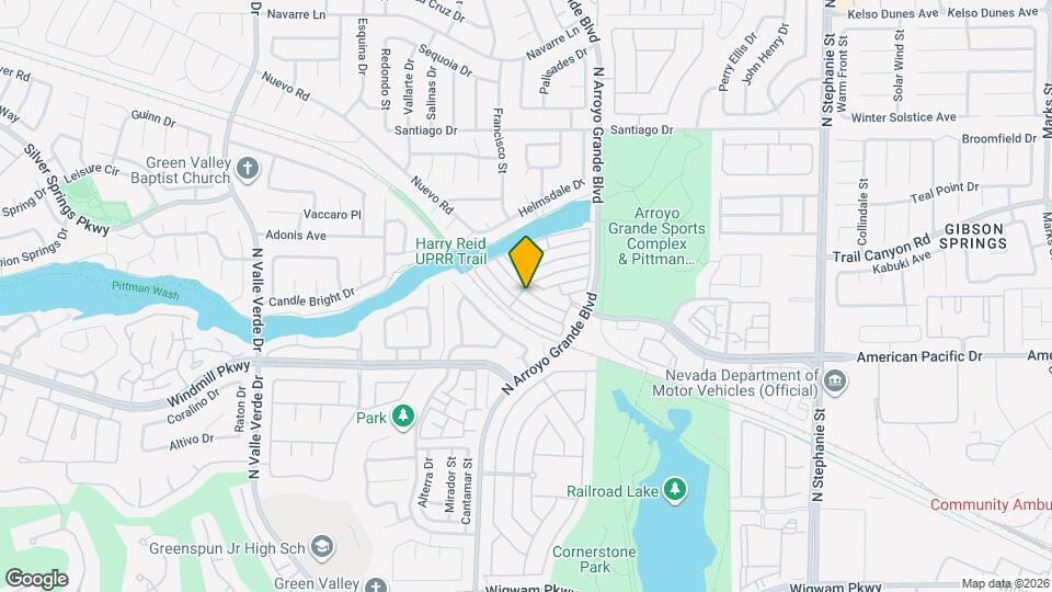1623 Cave Spring Dr Map and Location Details