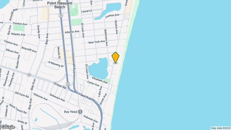 1322 Ocean Ave Mapa y Detalles de la Ubicación