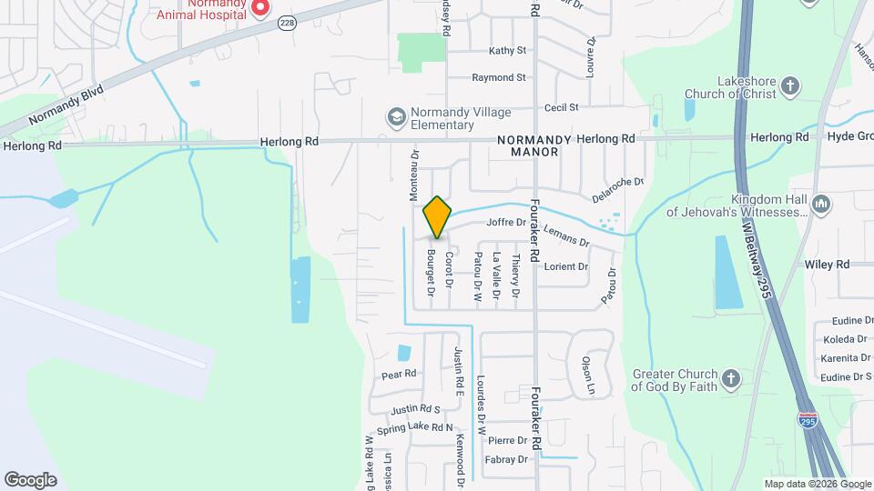 2111 Bourget Dr Map and Location Details