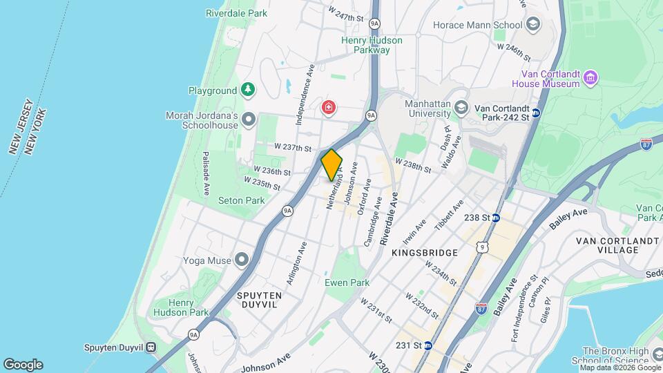 3555 Netherland Ave, Unit H Mapa y Detalles de la Ubicación