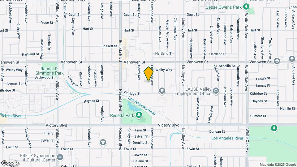 Etiwanda Apartments Map and Location Details