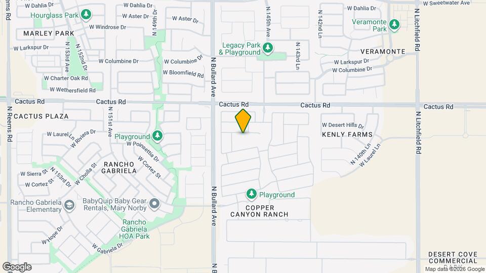 14551 W Laurel Ln Map and Location Details