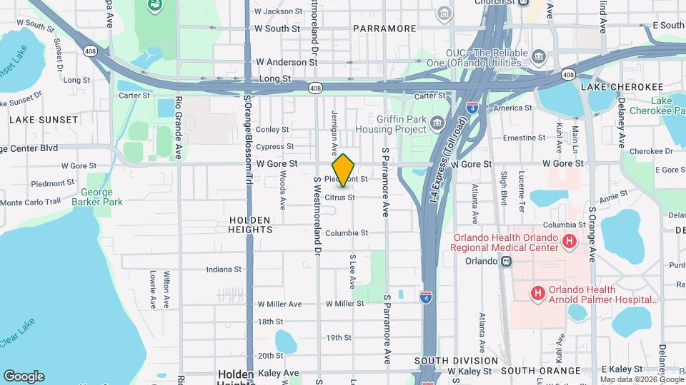 903 Citrus St Map and Location Details